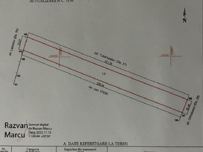 Teren intravilan in Dragomiresti Vale 7900m2 pretabil investitie 