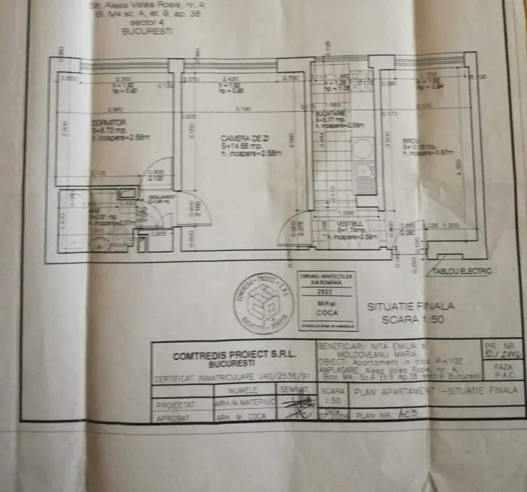 APARTAMENT 3 CAMERE DE VANZARE DRUMUL TABEREI, RAUL DOAMNEI