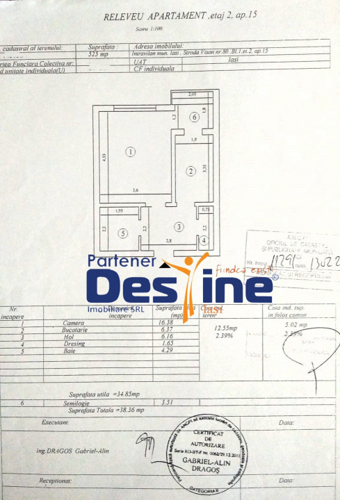PRIMA ÎNCHIRIERE apartament 1 cameră, mobilat+utilat VIȘANI