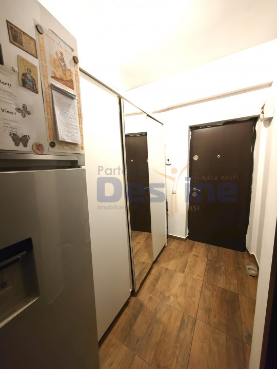 BUCIUM, 250m Lidl - Apartament 1 cameră MOBILAT si UTILAT