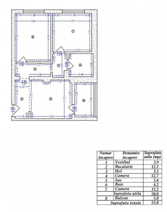 APARTAMENT 2 CAMERE DECOMANDAT | SEBASTIAN