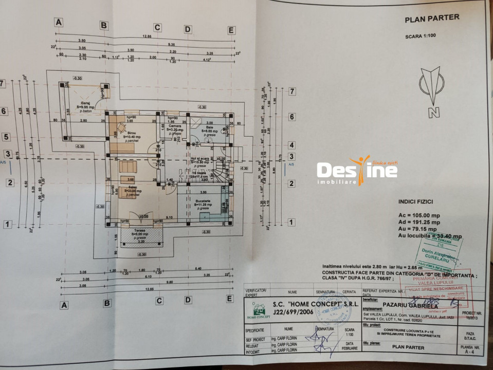 COMISION 0% - Valea Lupului - casa 152 MpU mobilată utilată