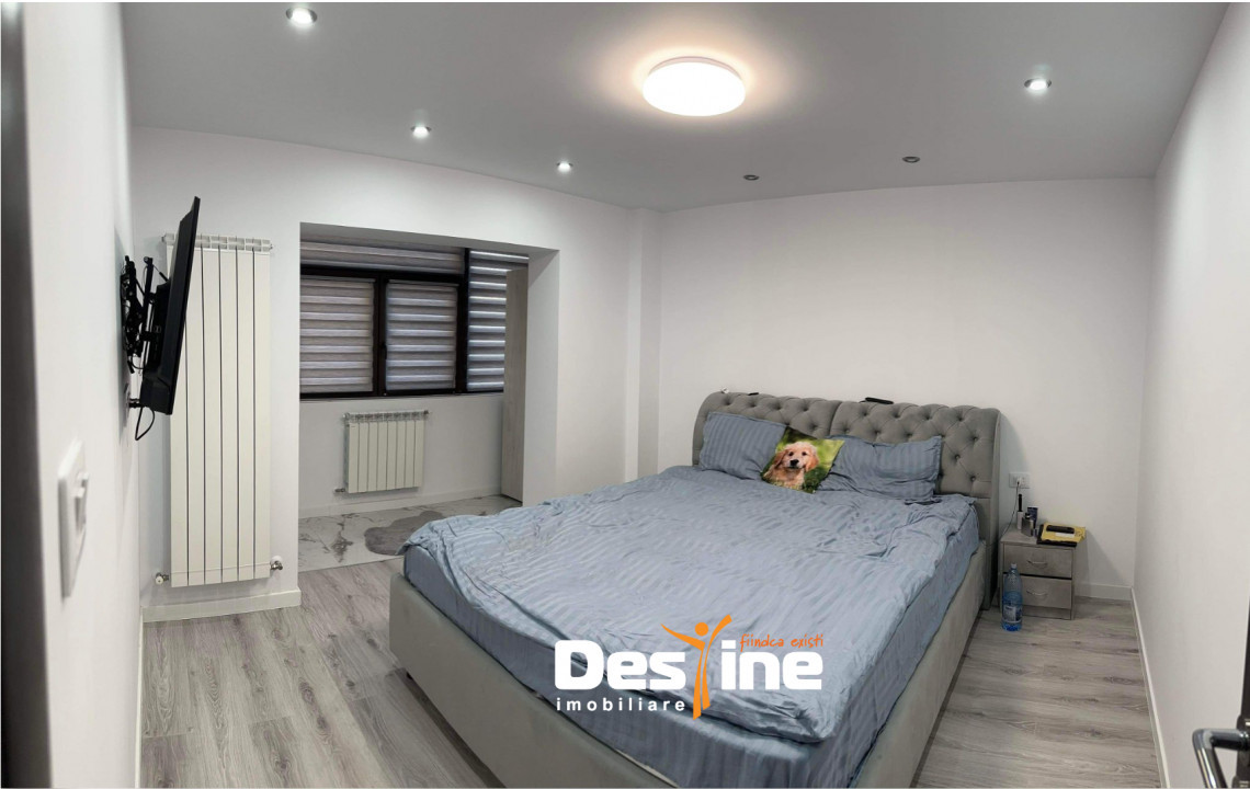 FRUMOASA - Apartament 3 camere 89,8 mp, MOBILAT și UTILAT