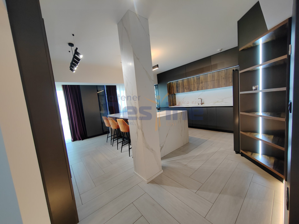 Apartament 2 camere 110,6mp MOBILAT și UTILAT LUX - Tătărași