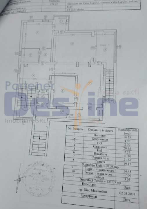 Vila , D+P+1+M+POD, 474mp, Valea Lupului