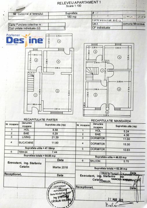 Casă 4C triplex P+M+POD 107 mp utili 180mp teren MOBILAT+UTILAT HORPAZ