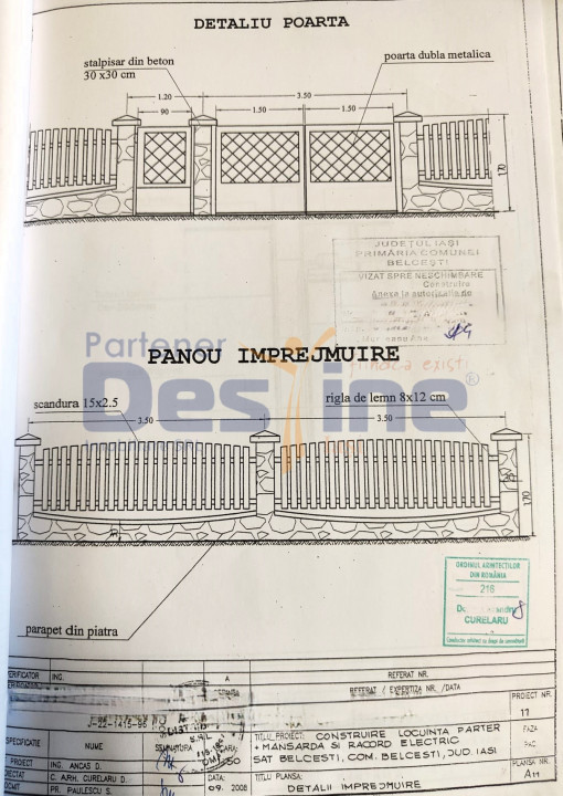 Comision 0%-Belcești, Casă la roșu 140 mp 1220 mp teren 