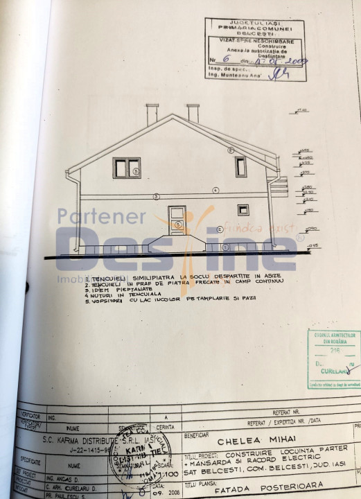 Comision 0%-Belcești, Casă la roșu 140 mp 1220 mp teren 