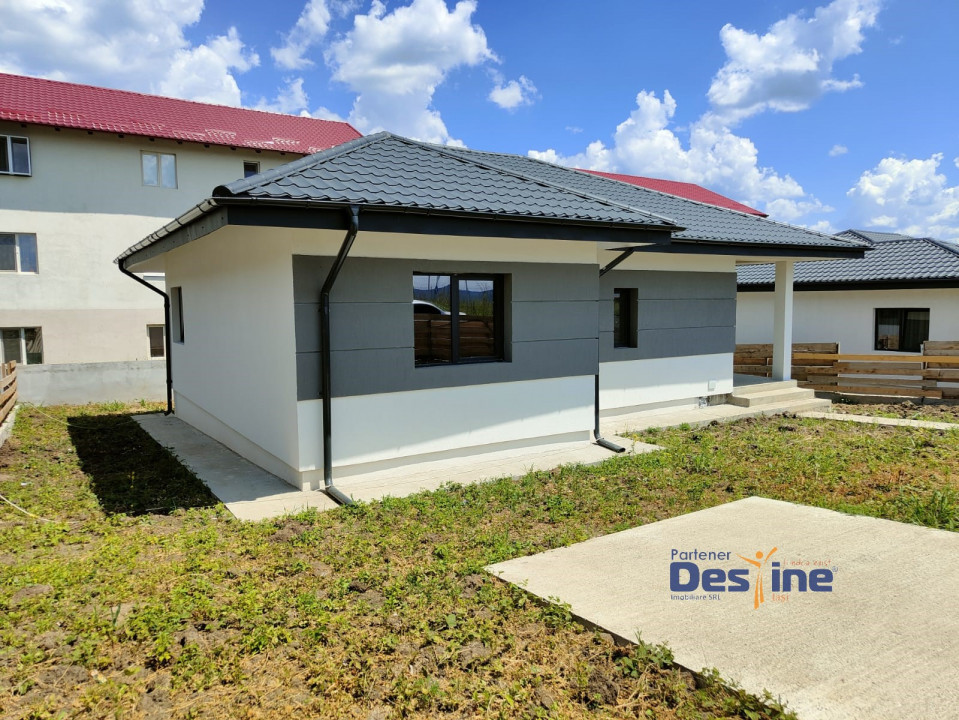 Casă tip mediteranean 75 mp P+POD edificată 2024 500 mp TEREN - HORPAZ