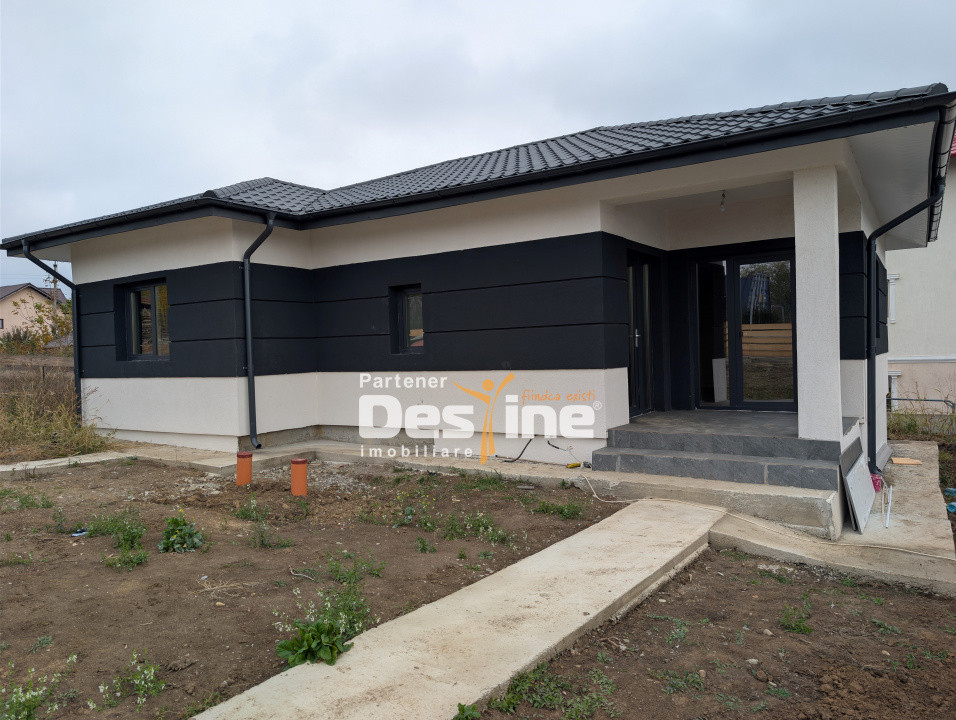 Casă tip mediteranean 75 mp P+POD edificată 2024 500 mp TEREN - HORPAZ