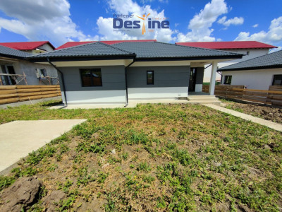 Casă tip mediteranean 75 mp P+POD edificată 2024 500 mp TEREN - HORPAZ