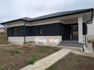 Casă tip mediteranean 75 mp P+POD edificată 2024 500 mp TEREN - HORPAZ