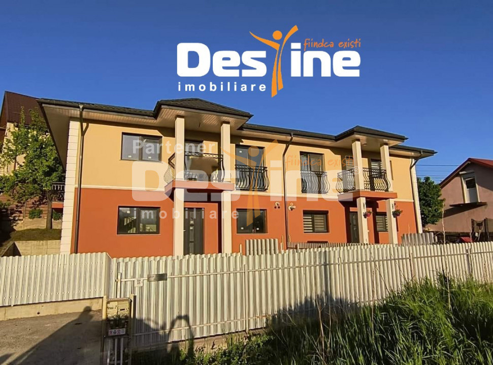 DUPLEX mediteranean 140 mp P+1 300 mp TEREN toate utilitățile - HORPAZ