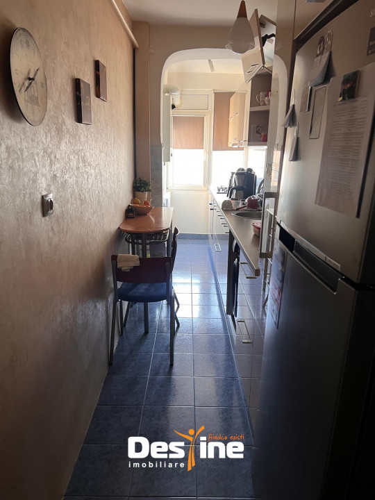 Podu Roș- Apartament 3 camere decomandat 64mp mobilat+utilat