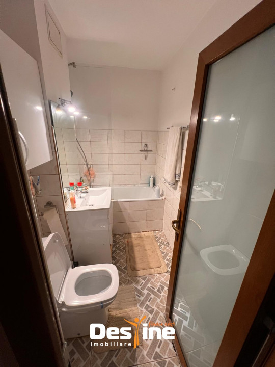 Podu Roș- Apartament 3 camere decomandat 64mp mobilat+utilat