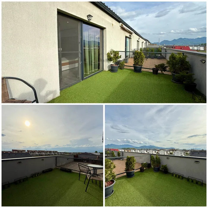 Locuință de lux în Sânpetru – penthouse complet mobilat și utilat 