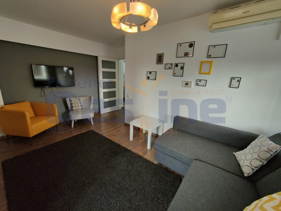 Apartament 2 camere decomandat etaj intermediar MOBILAT - NICOLINA 