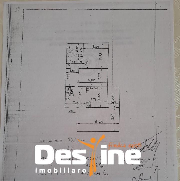 ZIMBRU, Apartament 3 camere, DECOMANDAT, 59.5mp, et 4 cu pod, 104.900 euro