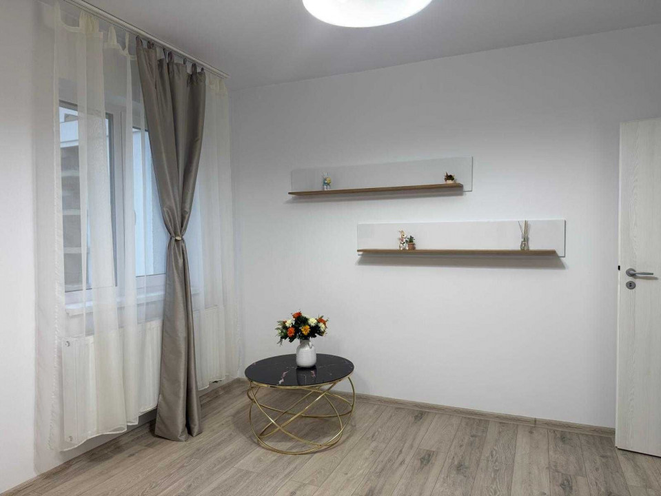 De închiriat – Apartament 2 camere complet mobilat și utilat, cu terasă 