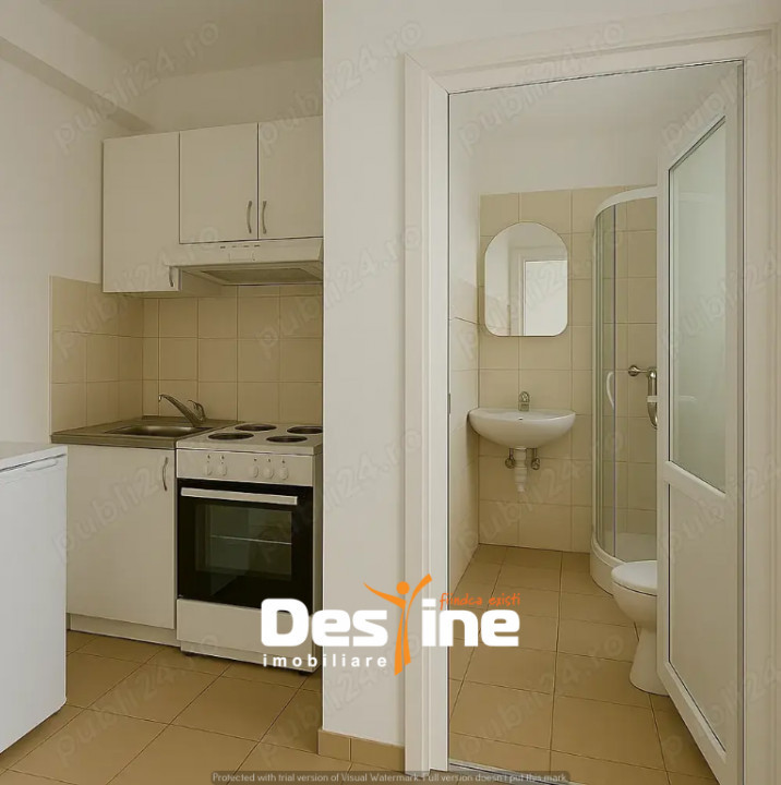Bularga, Cameră de cămin, 17 mp, bucătărie și baie în interior