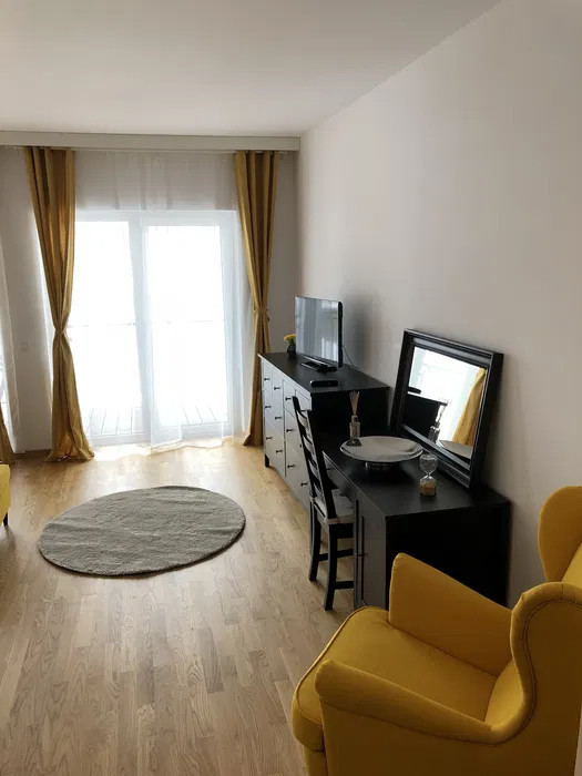 📍 Studio ultracentral de închiriat – mobilat modern, finisaje premium