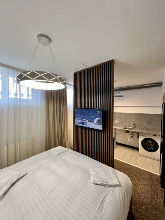 Chirie garsonieră compactă și utilată – zona Lux Divina, Brașov
