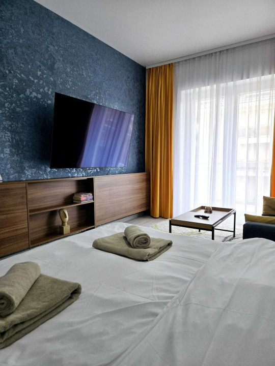 Studio premium în Brașov – parcare subterană + balcon mare!