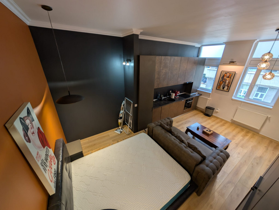 Apartament exclusivist 1 camera 46 mp mobilat modern Centru