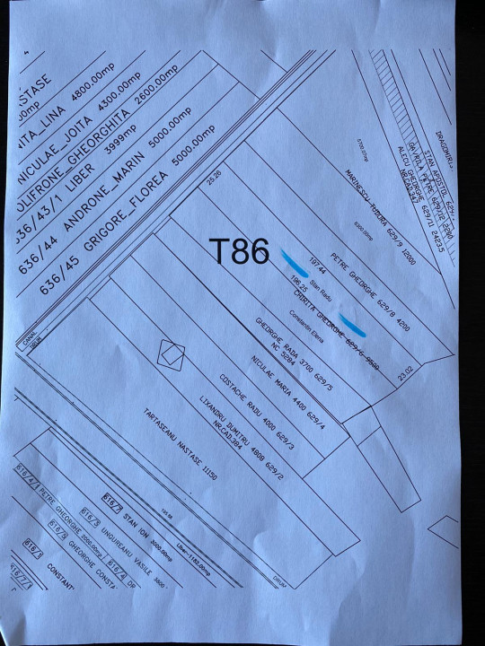 Teren intravila Sabareni Giurgiu 4750 mp