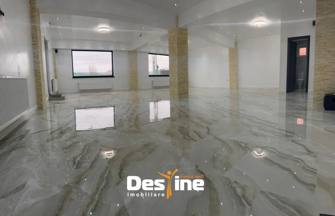 CUG Spatiu Comercial 100 mp Renovat, la strada, 3 parcari, 