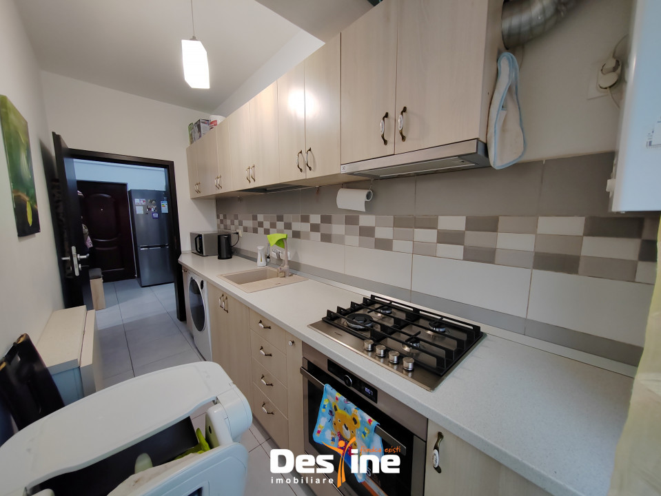 BUCIUM - LIDL -Apartament 2 camere 44,13 mp MOBILAT și UTILAT