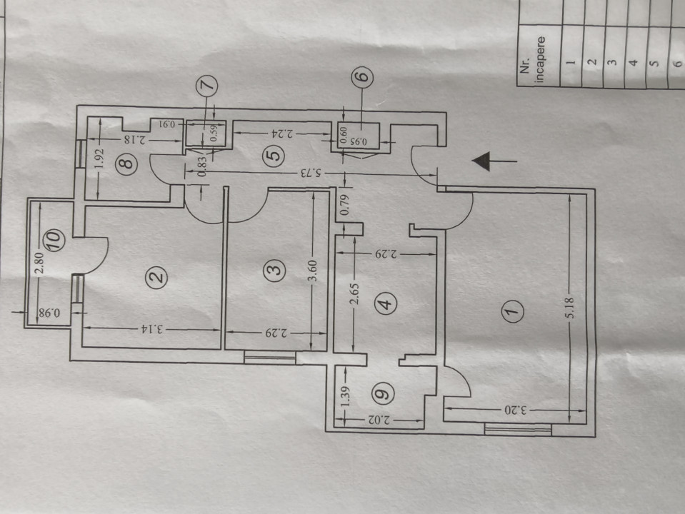 Apartament 3 camere decomandat zona Cantacuzino