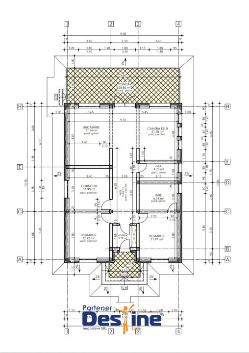 Breazu - Casă individuală 104 mp utili + teren 500 mp