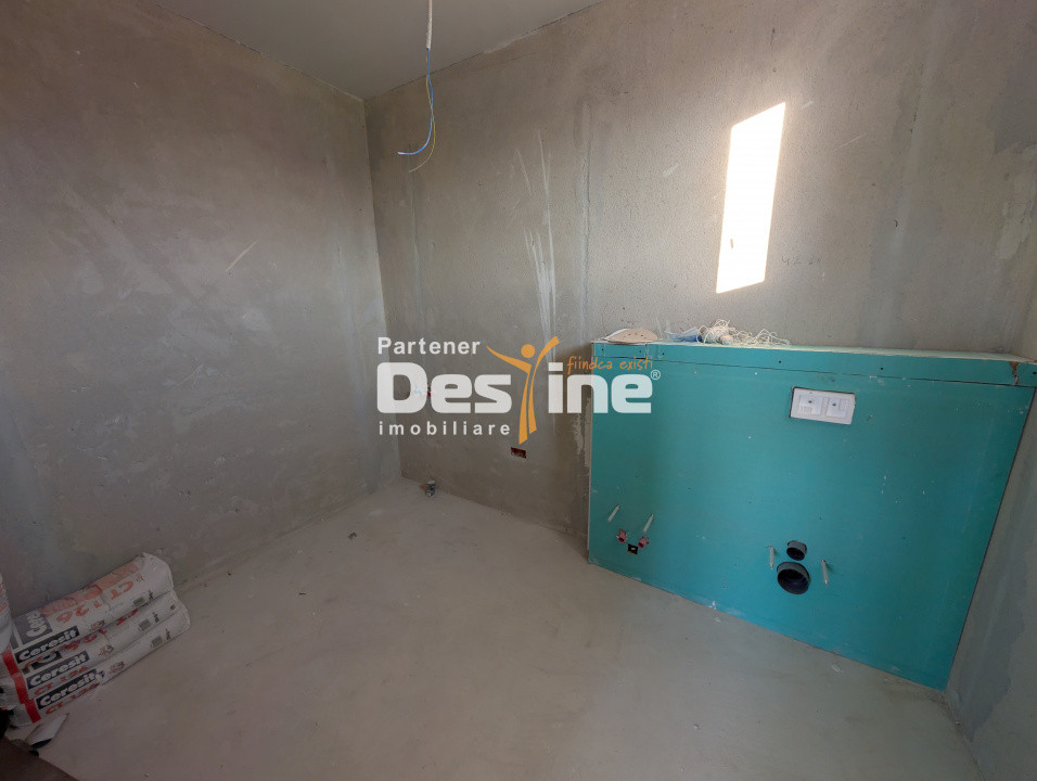 Casă individuală P+POD 4 camere 107 mp utili, 2 băi cu geam, teren 500 mp Breazu