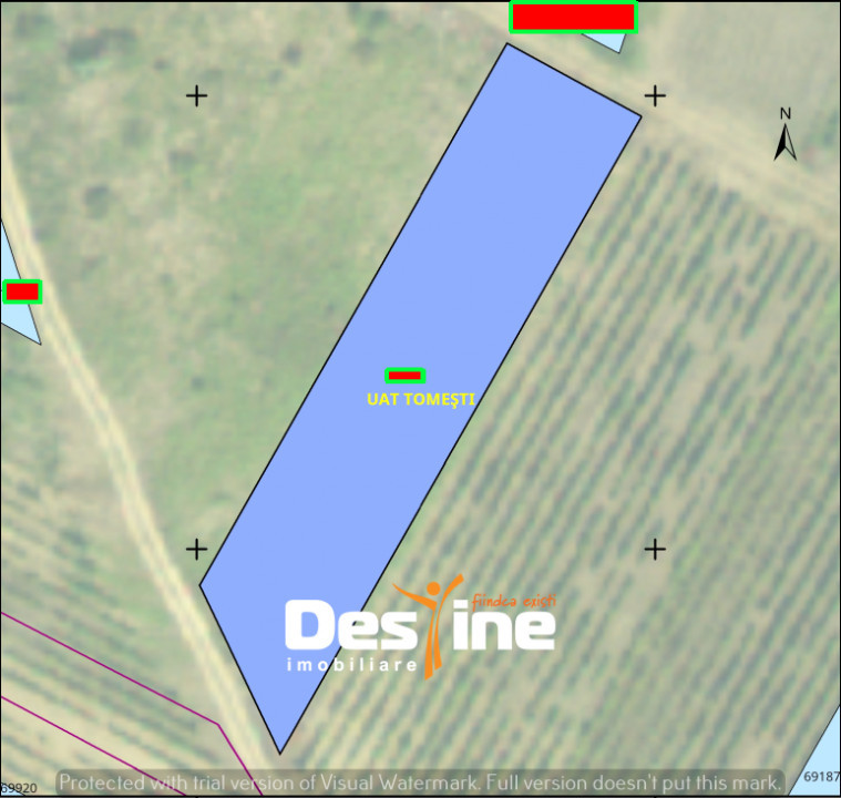 Teren Chicerea, 1250 mp, zonă în plină dezvoltare, 25 euro/mp