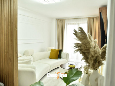 Vișan - Apartament 3 camere decomandat 60 mp mobilat modern
