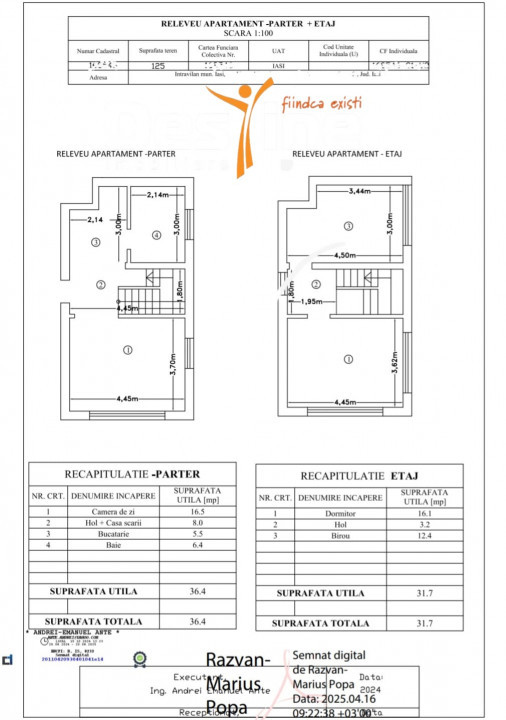Eternitate corp de casa P+1 3c Mobilata Lux finisaje premium
