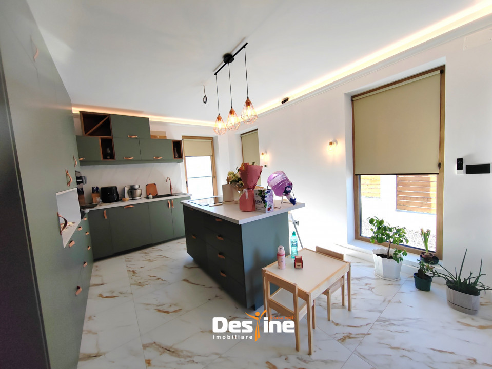CORNEȘTI - Casă modernă P+1+POD, Clasa A, 196.5 mp + 500 mp teren