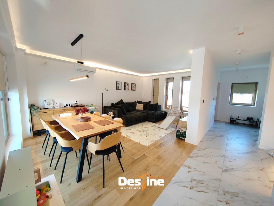 CORNEȘTI - Casă modernă P+1+POD, Clasa A, 196.5 mp + 500 mp teren