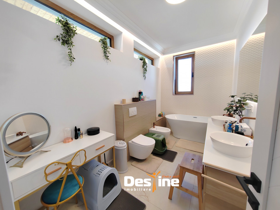 CORNEȘTI - Casă modernă P+1+POD, Clasa A, 196.5 mp + 500 mp teren