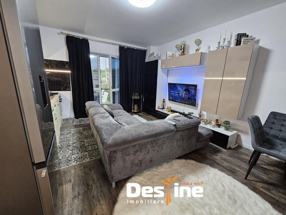 Moara de Vant apartament 2 camere open space 45 m cu gradina