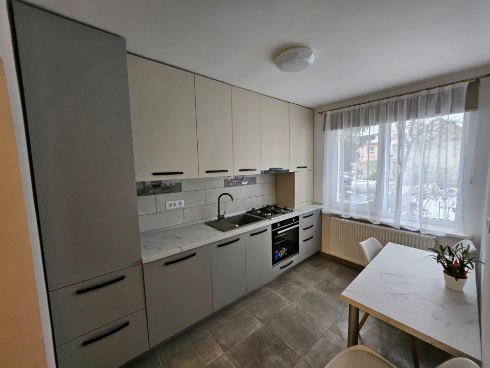 APARTAMENT DE INCHIRIAT 2 CAMERE - ZONA CENTRALA - PARTER -57mp