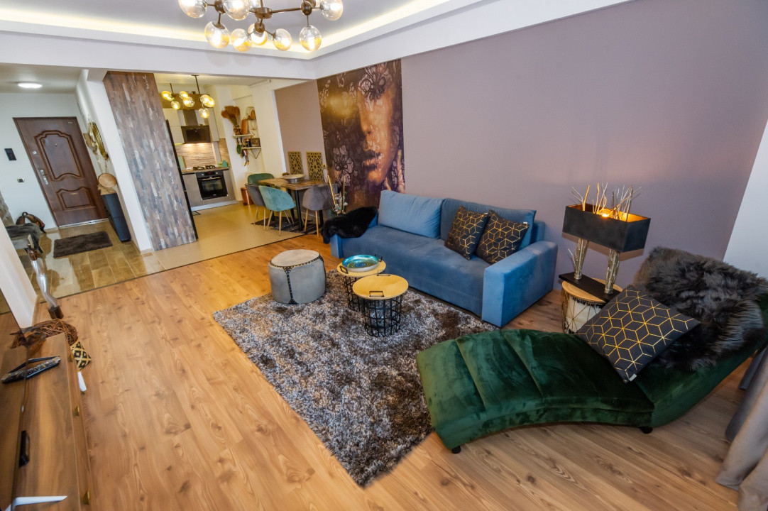 Apartament de inchiriat 2 camere | Isaran Residence zona Tractorul | etajul 6
