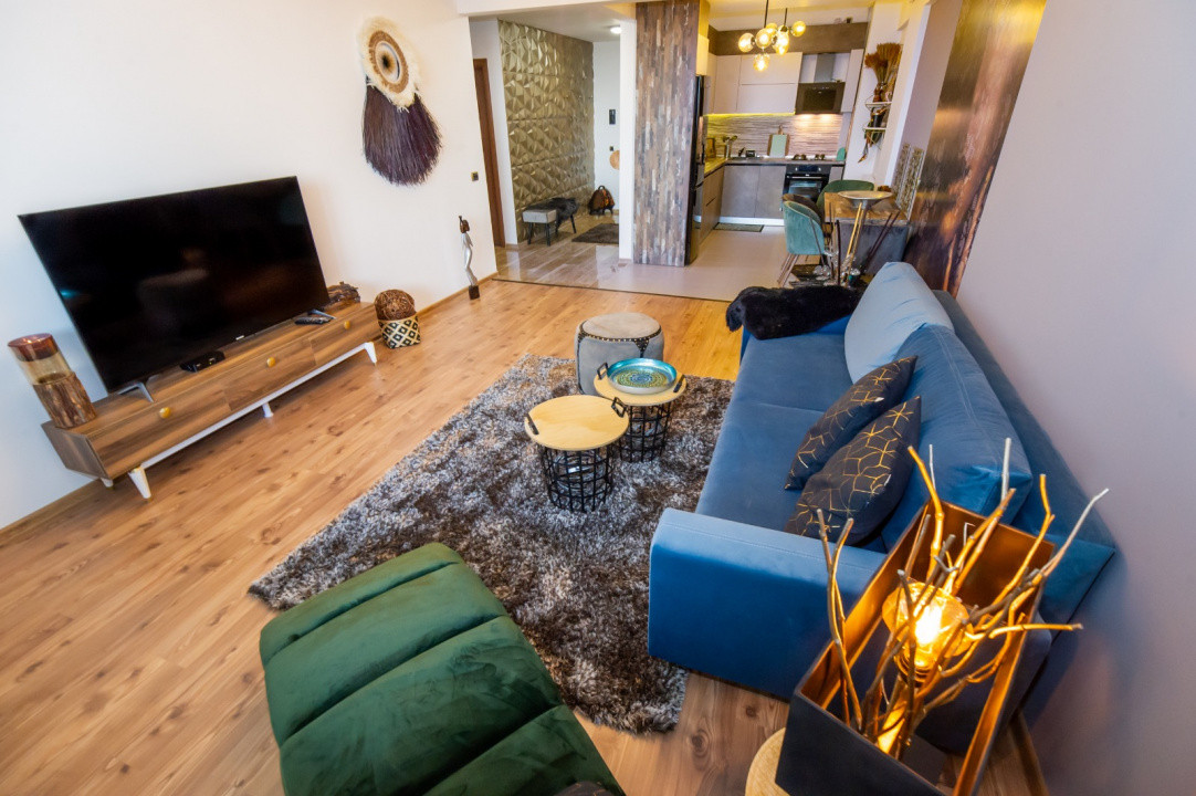 Apartament de inchiriat 2 camere | Isaran Residence zona Tractorul | etajul 6