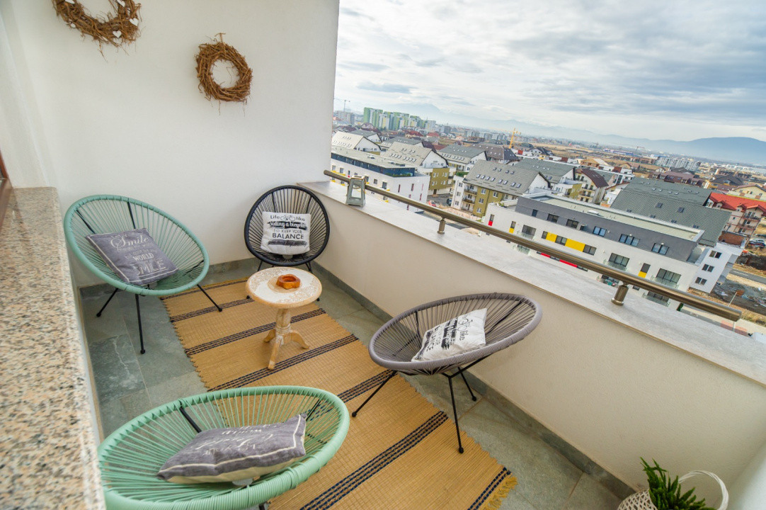 Apartament de inchiriat 2 camere | Isaran Residence zona Tractorul | etajul 6