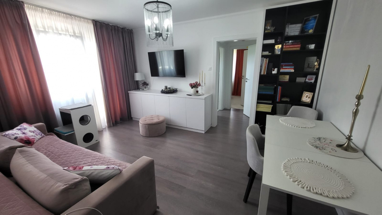 Apartament de vânzare 2 camere, zona Astra |complet mobilat și utilat | etaj 4/4