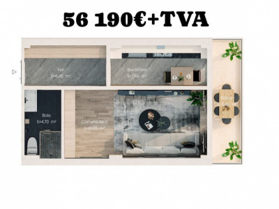 Proiect NOU - Apartamente de vânzare - Valea Lupului Bloc 4 etaje cu lift