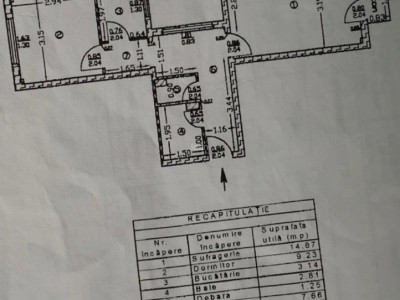 APARTAMENT 2 CAMERE DECOMANDAT