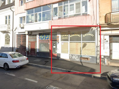Spatiu Comercial de inchiriat Vasile Lascar 40 mp