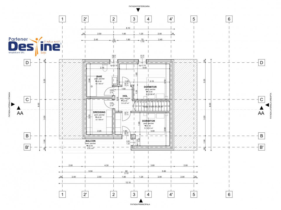 Ciurbesti - Casă individuală 3 camere 90Mp + Teren 400 mp